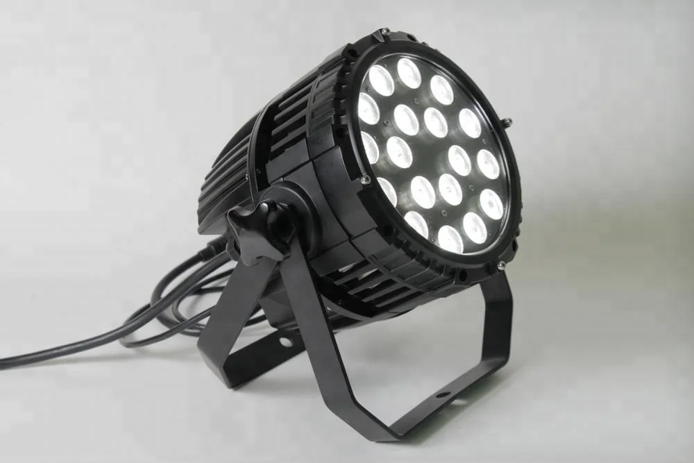 High Brightness Waterproof led 18PCS 10W 4in1 RGBW LED Par Light Foshan Stage Lighting Manufacture