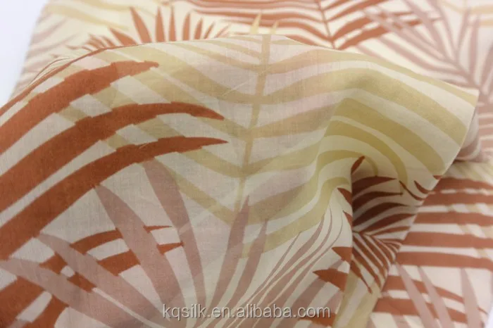 
Printed 70 cotton 30 silk cotton silk fabric 