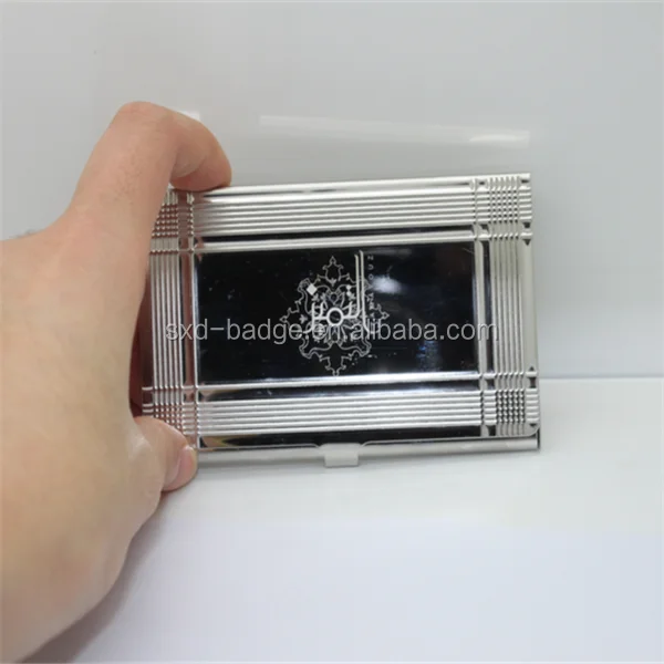 2015 hot selling China supplier low price logo diy distribuidor metal luxury business card case of gifts for business