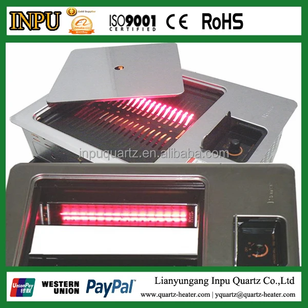 IR Quartz Backing Heater Light