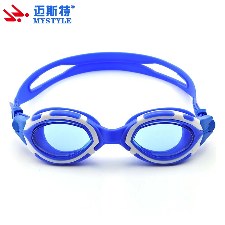 silicone waterproof anti fog swimming goggles