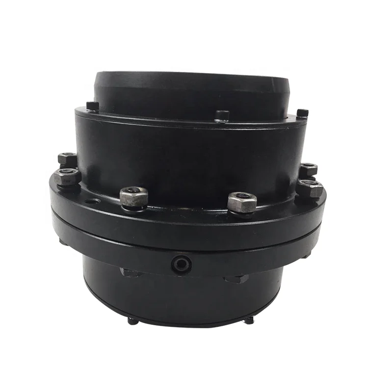 Electric motor drum gear coupling for steel mill