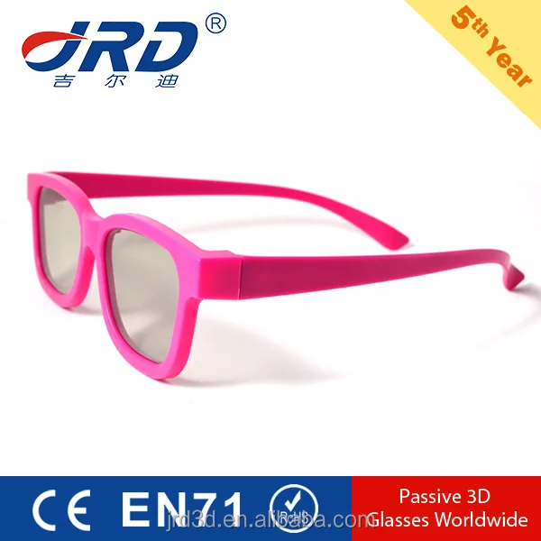 
JRD-KS10 New Plastic Circular Polarized 3D Glasses 