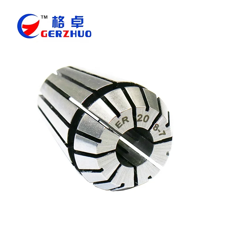 High Accuracy Clamping 1-16mm CNC ER20 ER25 Spring ER Collet