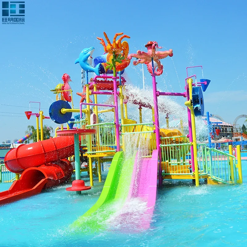 Small Water Park Playground For Water Fun Park