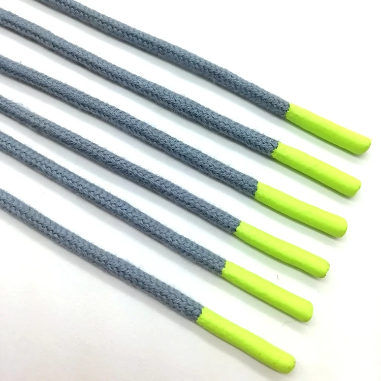 Drawcord wholesale multi colored cotton cord drawstring cord for garment