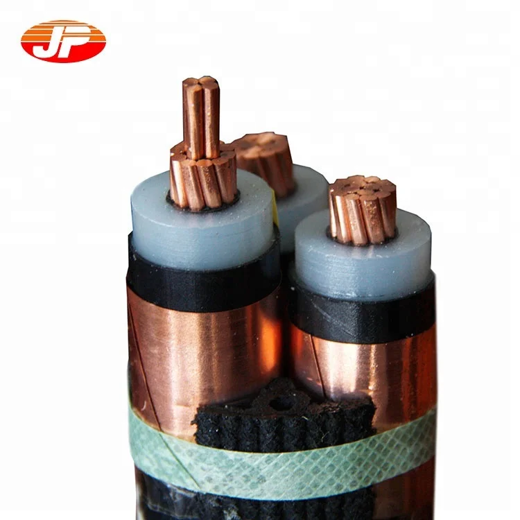 6/10KV 26/35KV Medium Voltage Cable Cu/XLPE/SWA/PVC XLPE Insulated High Quality 120mm2 Power Cable