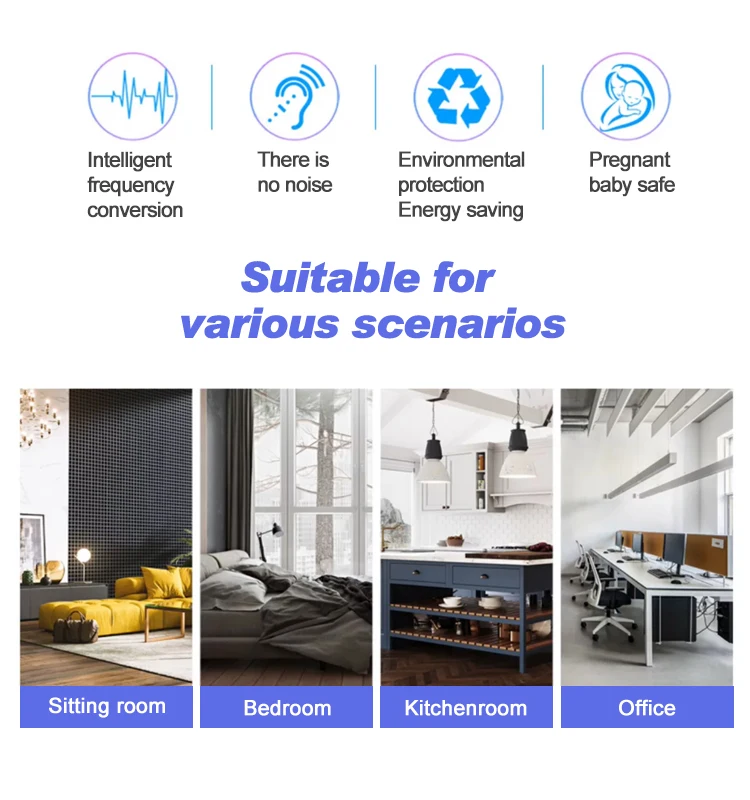 
New techology pest control ultrasonic repeller plug in EK001 