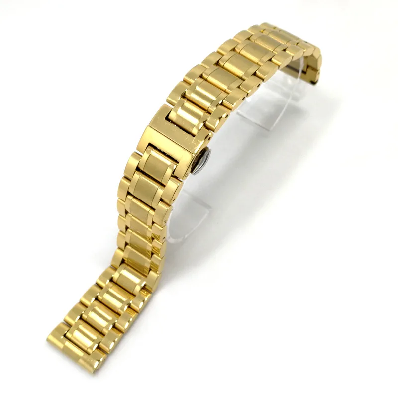 
16 18 20 22mm classic metal stainless steel watch band strap watch bracelet 