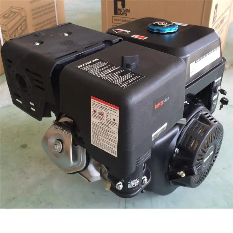 BISON China Taizhou 420cc Horizontal Shaft 190f Gasoline Generator Engine 15hp
