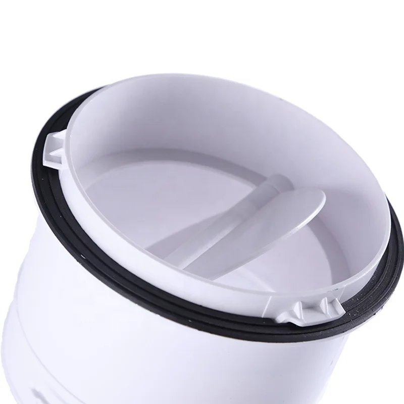 Top Quality Hvac Systems Parts Pipe Fittings Plastic Pipe Connector