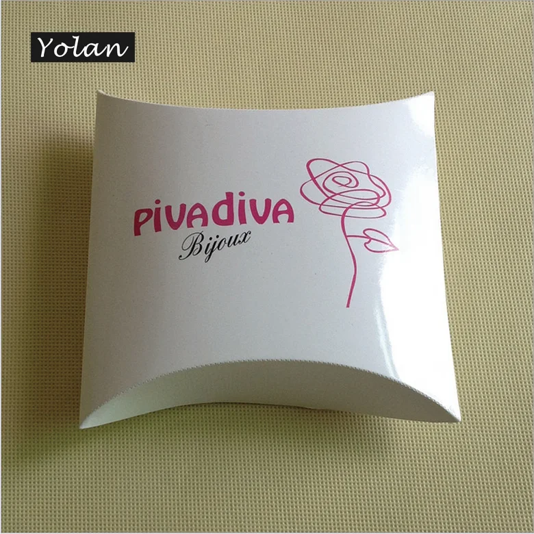 Paper Pillow Box With Handle