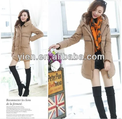 фондовый зимы одеёду 2014 одежды пальто теплое пальто