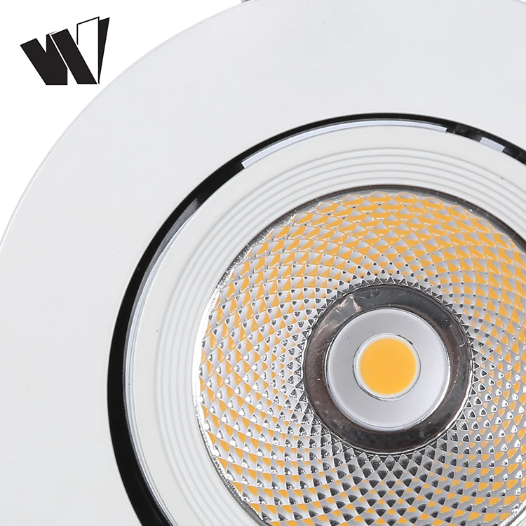 CE ROHS commercial 10w 15w 18w 20w 30w 40w dimmable recessed led down light