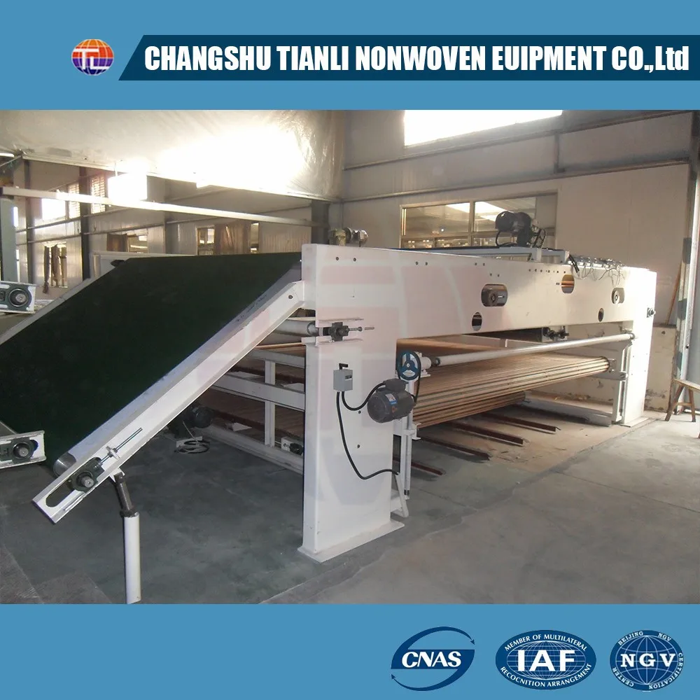TLP-I Automatic nonwoven geo textile fabrics cotton cross lapper machine