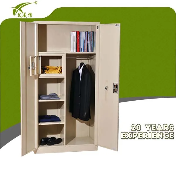 Modern bedroom wooden color wardrobe design pictures/iron wardrobe uganda