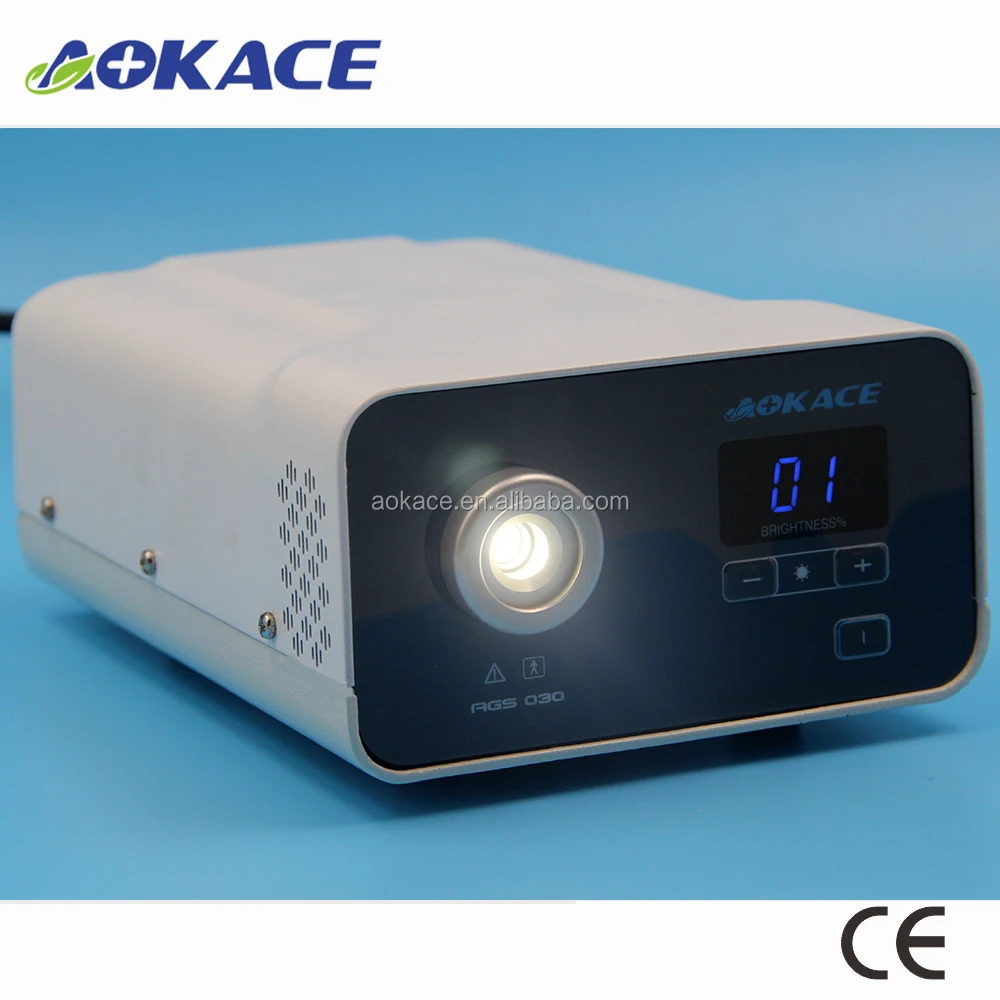 Surgical operating portable led cold light source for Olympus microscopes
