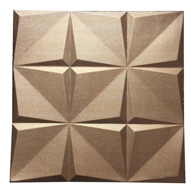 Art Soft 4D Leather Wall panel Wall board 3D Wall paper