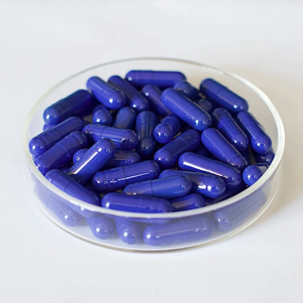 empty  Gelatin Capsule size 000 for OME and Customized Logo and  Color
