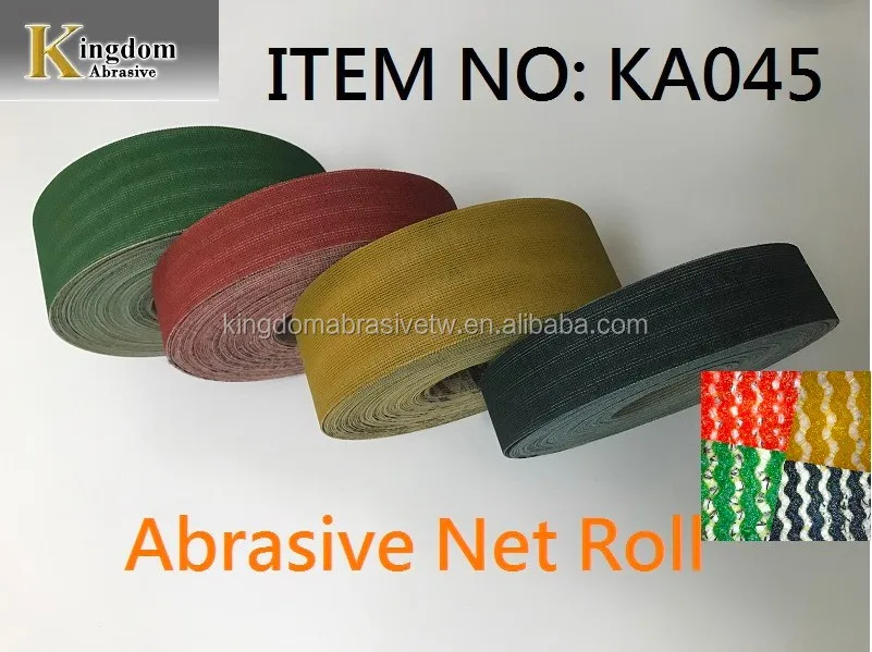 Абразивный шлифовальный сетчатый диск Kingdom 6 дюймов и 5 дюймов с пуховой подложкой для крючка