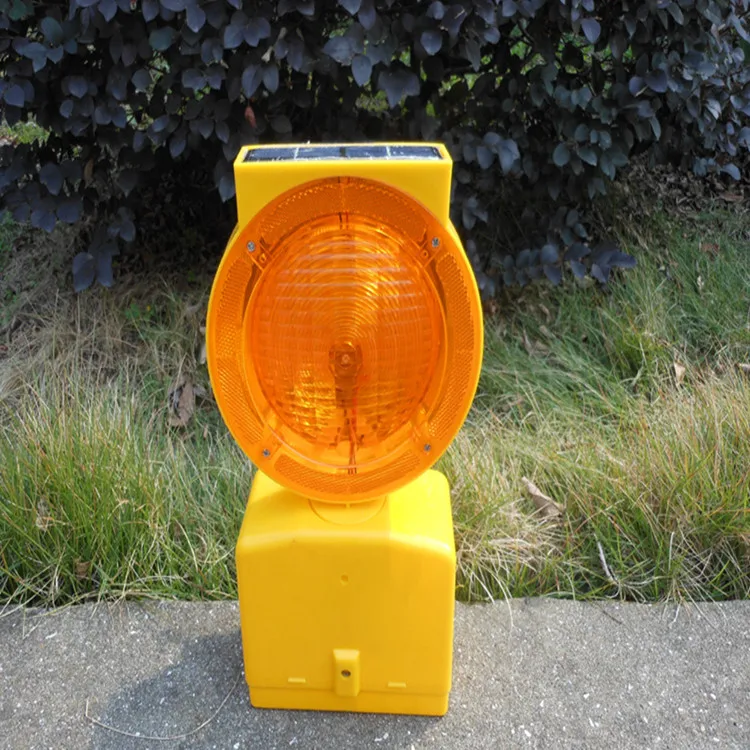 Дорожная лампа на солнечных или аккумуляторных батареях, фонарь для баррикады, светодиодная лампа для дорожного движения, предупреждающий фонарь