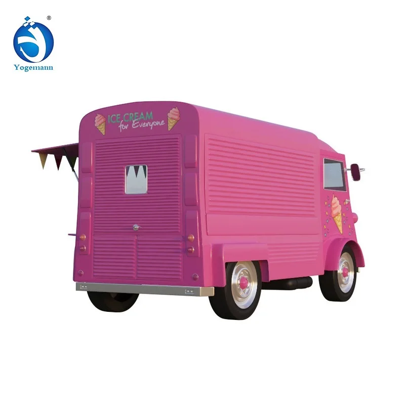 factory supply hot selling mobile fast food cart electric food truck