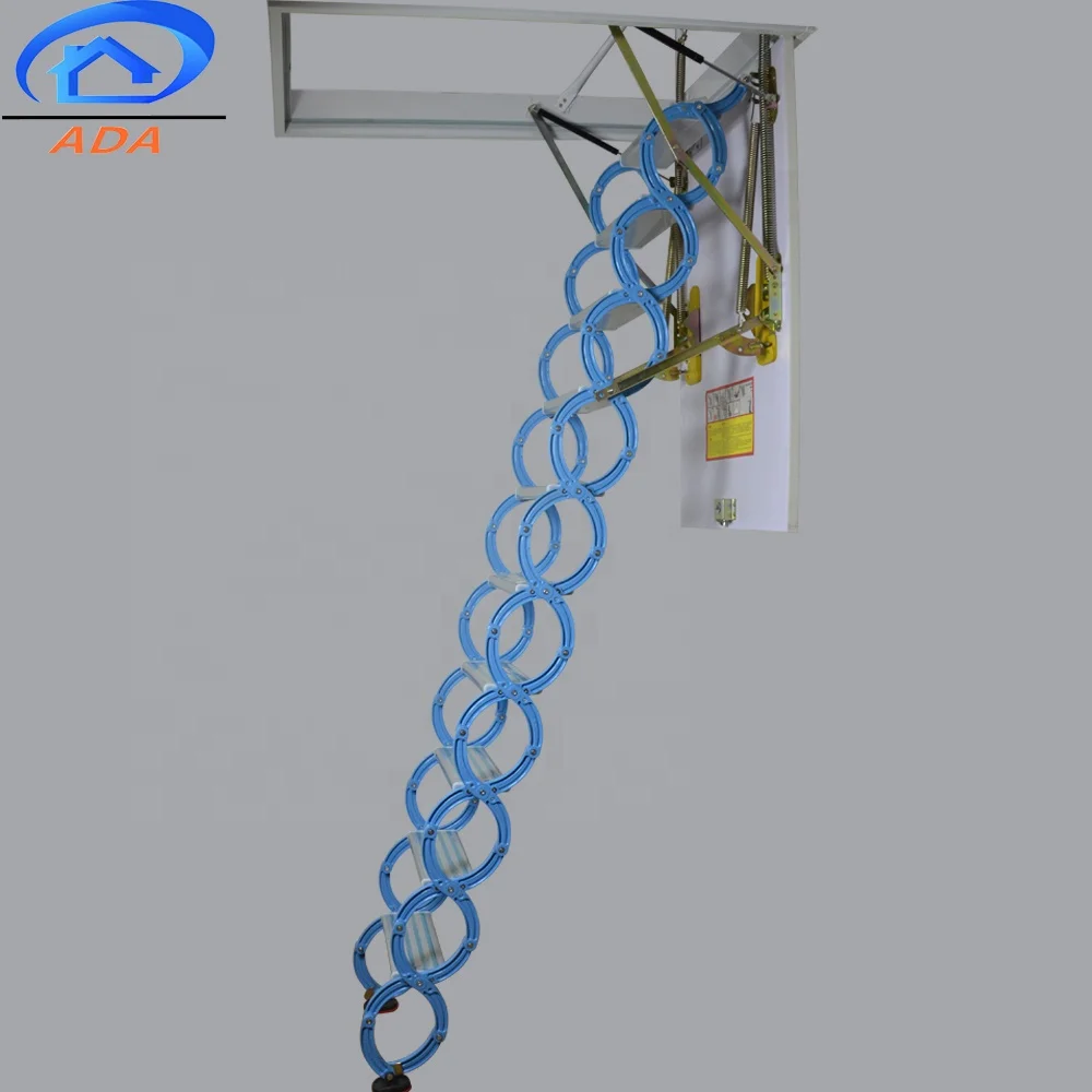 Folding Stairs Staircase High Quality Scissor Mezzanine Loft Stairs