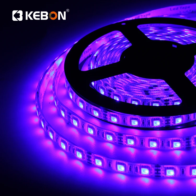 High lumen digital addressable portable waterproof 60led/m RGB 12 24 v 5050 led strip light