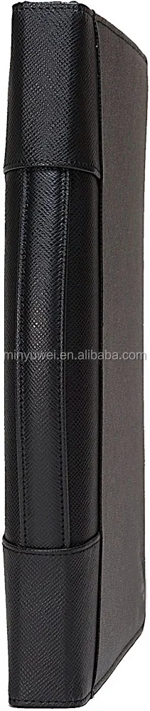 Executive Zippered Padfolio with Removable 3-Ring Binder and Letter Size Writing Pad