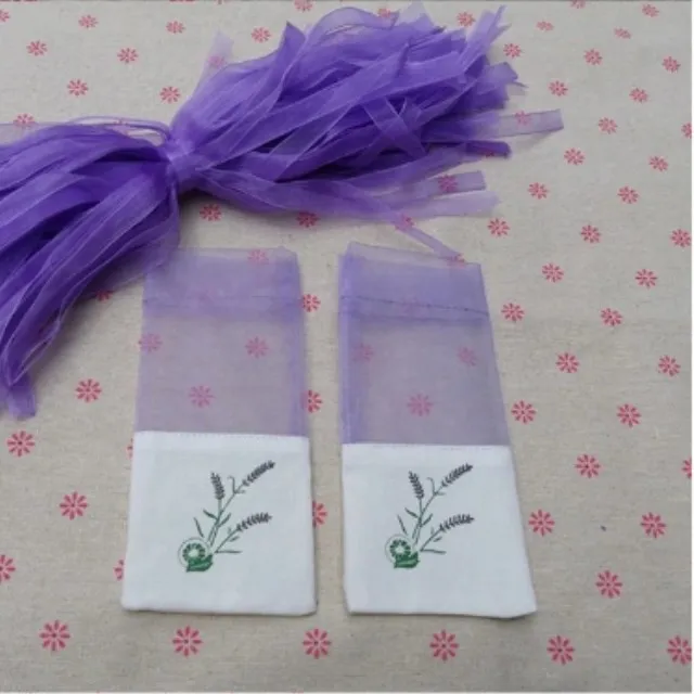 
high quality Cotton Embroidered Custom Linen Hand Embroidery Fragrance sachet Bags 