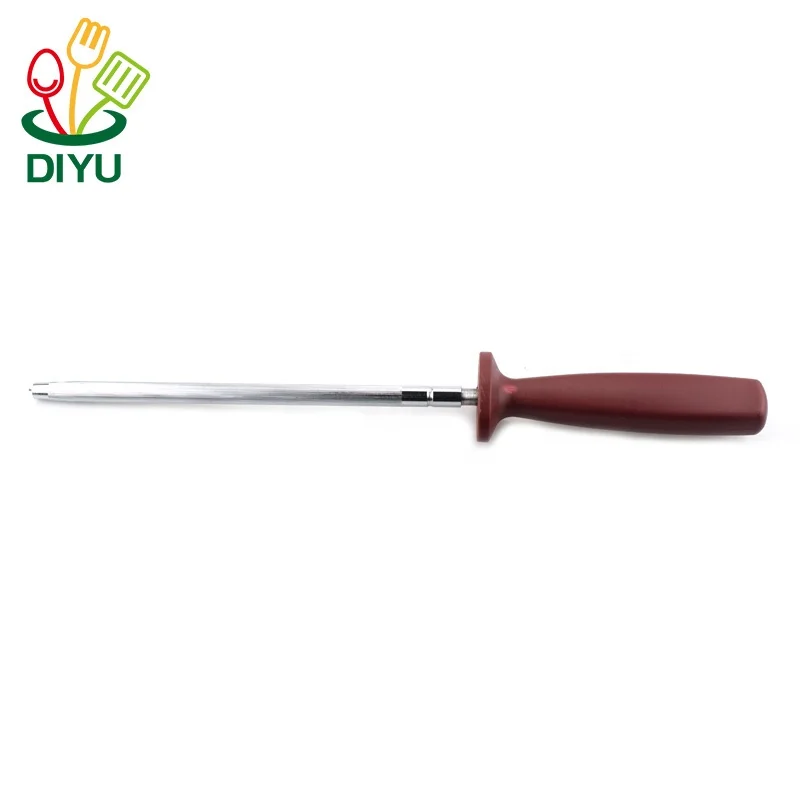 2021 wholesale stainless steel kitchen sharpening tool professional knife sharpener rod