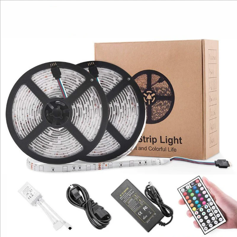 5m 16.4ft wifi smart phone app wireless controlled led strip light SMD5050 150 leds RGB  rope light for adornos fiesta luces