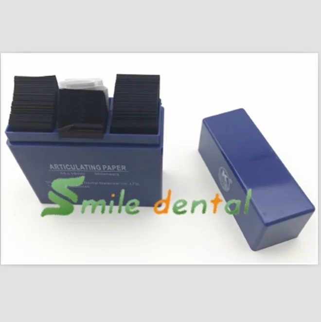 Стоматологическая шарнирная бумага OT23 голубая