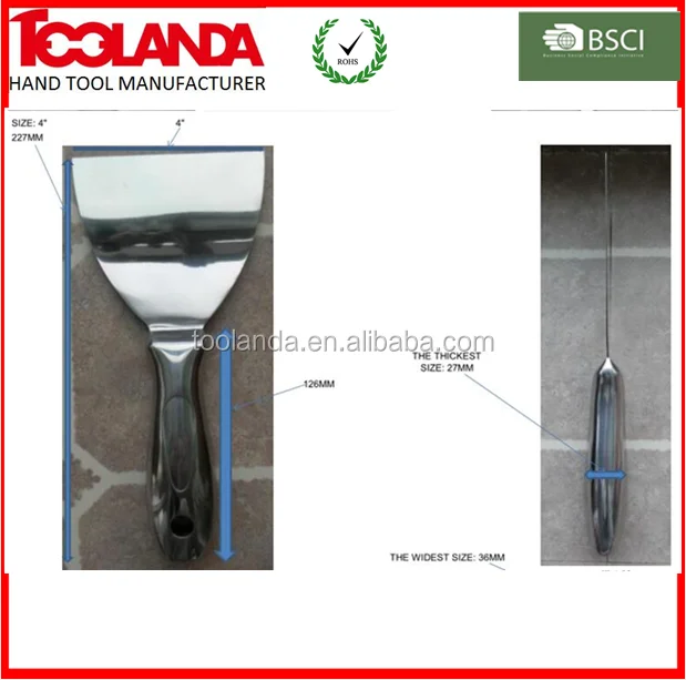 All Stainless Steel Joint Knife, 5-Inch