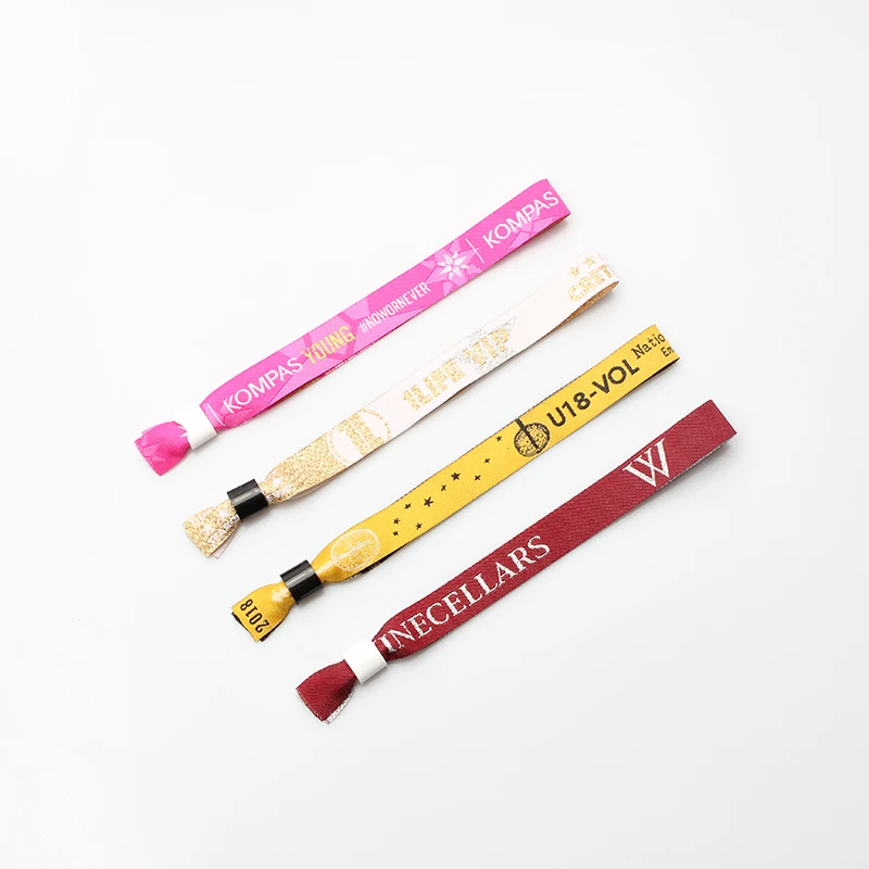 Boy and girl friendship bracelets as giveaway gift items wristband with logo custom