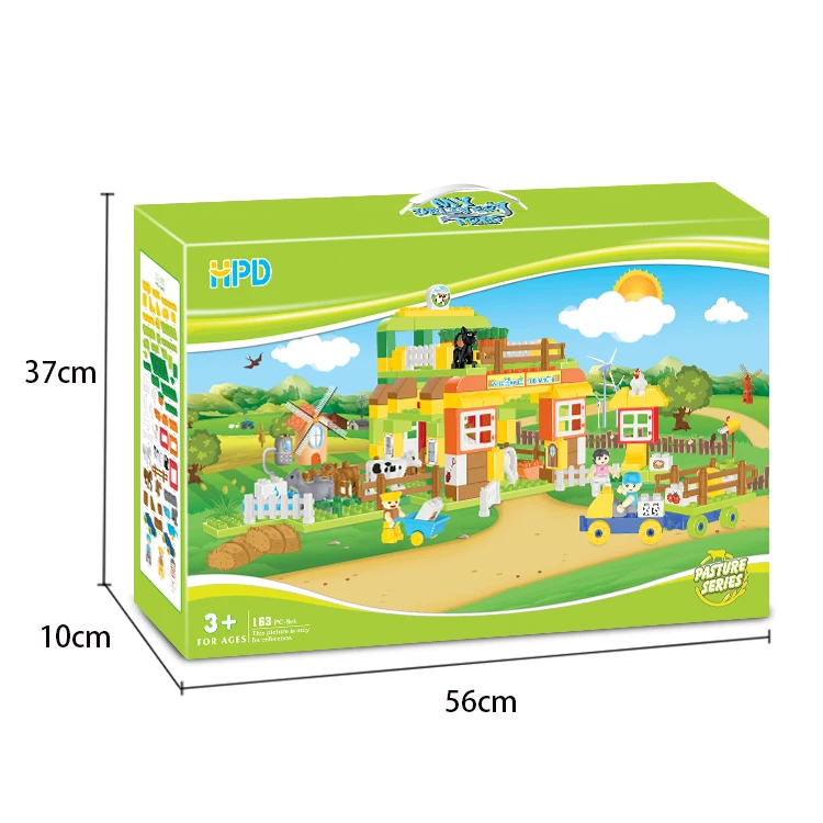 Certified Enlighten Christmas Building Blocks Toys For Kids Building Bricks Compatible With Large Size