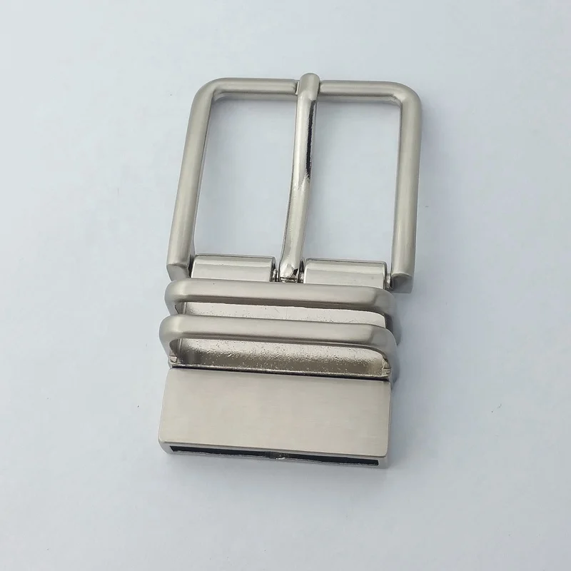 Wholesale Metal Reversible Pin Belt Buckle for Belt and belt buckle making machine stainless steel buckle