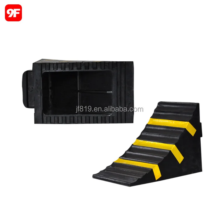 Car wheel chock rubber truck wheel chock