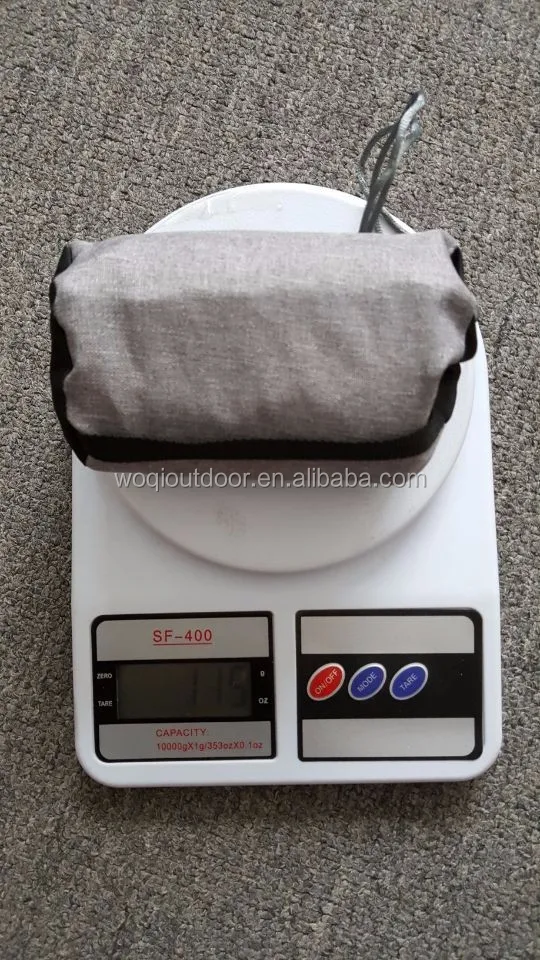 
Woqi Outdoor waterproof camping beach neck pillow folding air inflatable pillow, inflatable back travel cushion 