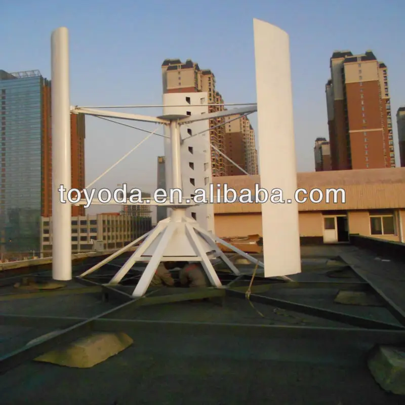 Residential Roof-installed Wind Turbine Generator