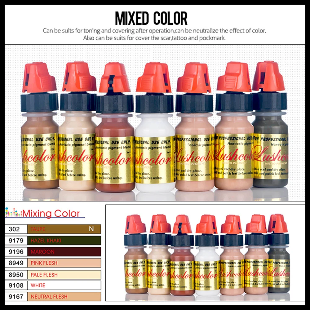 Best Permanent Makeup Pigment Manufacturer, Permanent Makeup Micro Eyebrow Tattoo Ink