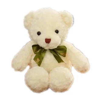 Cuddly feel 25cm sitting stuffed baby teddy bear wholesale for sale