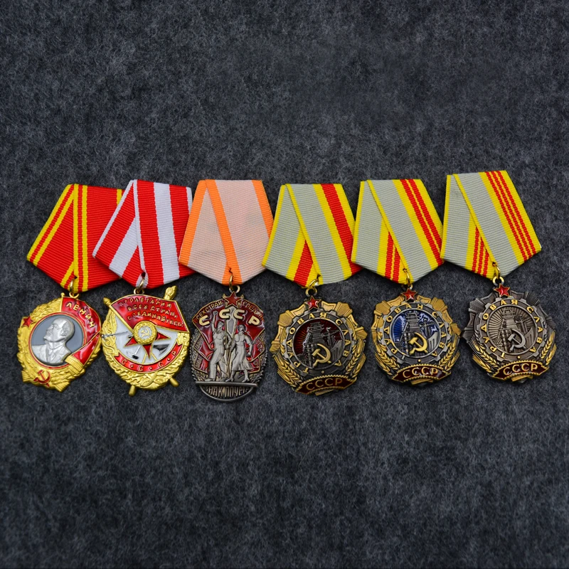 Lenin Socialist Medal Labor Decoration Medal folk crafts