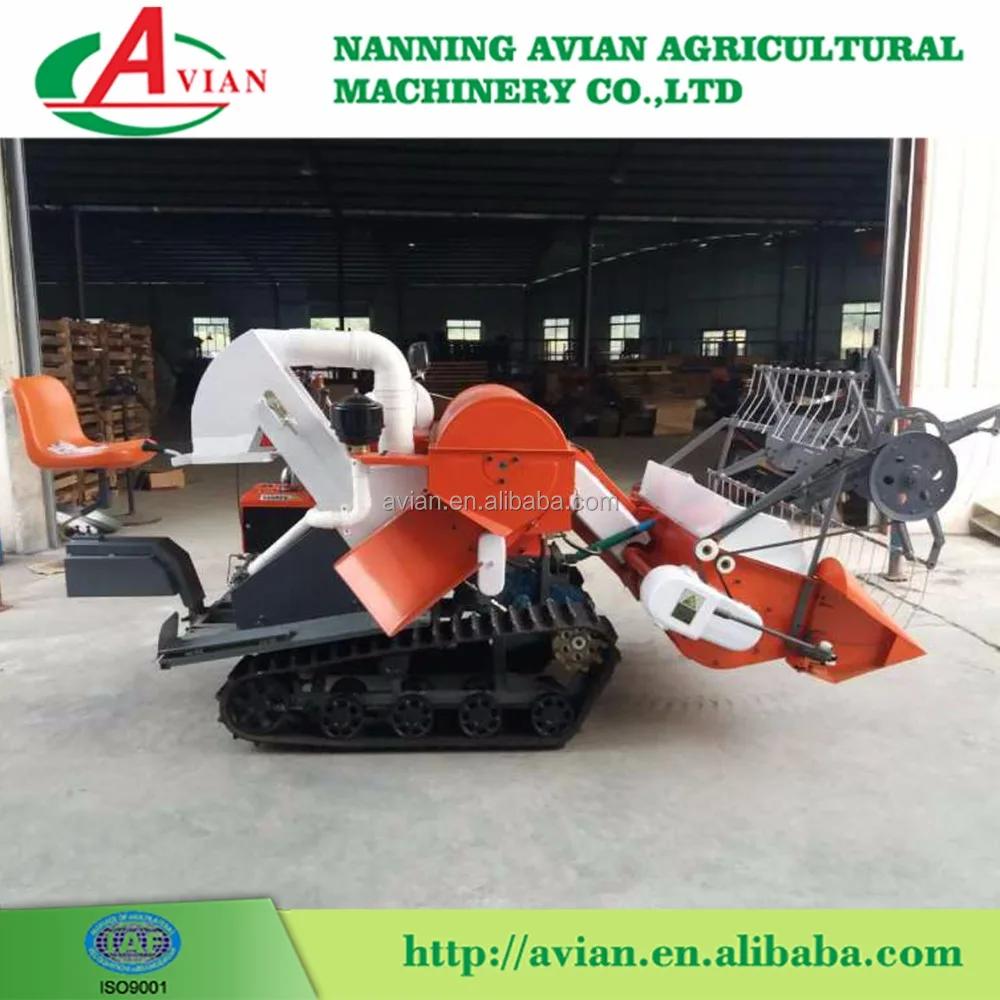 Professional Self Propelled Mini Rice Combine Harvester / Rice Harvest Machine / Rice Harvester Price in Philippines