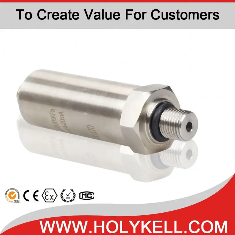 Holykell 0.5% FS 4-20mA 100Bar Low Cost Hydraulic Pressure Sensor
