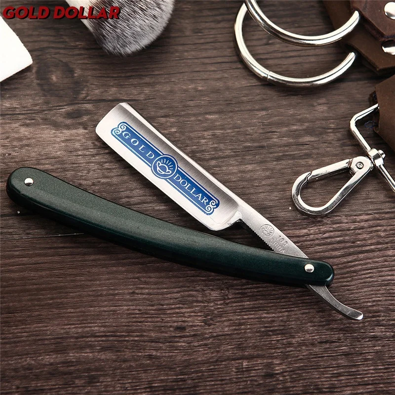 
Cut Throat Shaving Straight Razor Carbon Steel Barber Sharpen Straight Razor Shave German Safty Shaver Throat Razors ABS Handle 