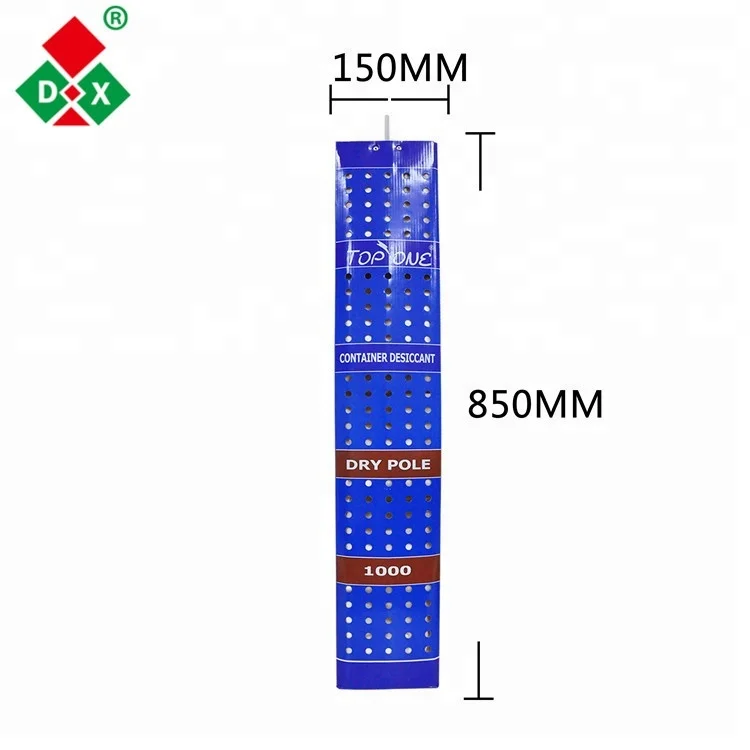 TOP dryer calcium chloride container desiccant pole for shipping