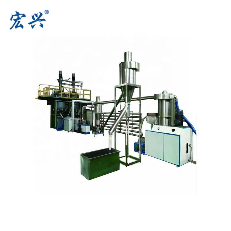 
HONGXING Fully Automatic reactor hot melt adhesive granulator making equipment 