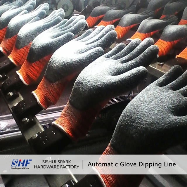 
Cut&Sew NBR/NR Glove Dipping Line/Safety glove making machine 