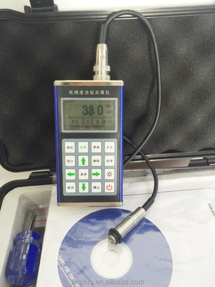 
magnetic induction&eddy current coating thickness gauge 